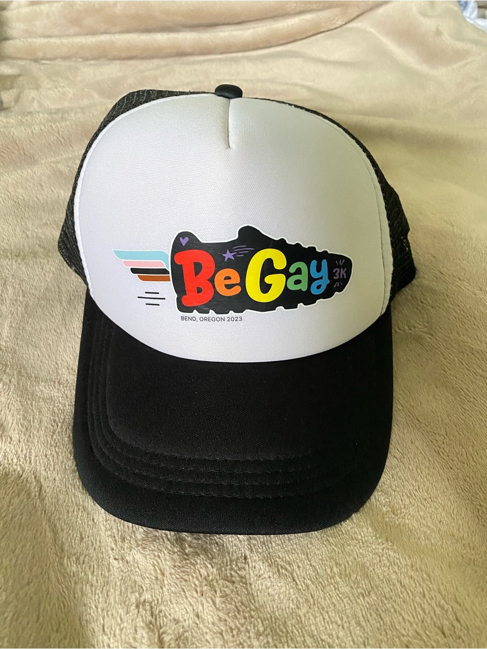 Be Gay 3k run Bend, Oregon hat